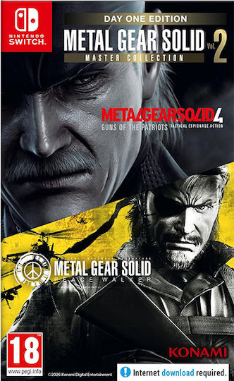 Metal Gear Solid: Master Collection Vol. 2 Day One Edition Switch Game - Προπαραγγελία