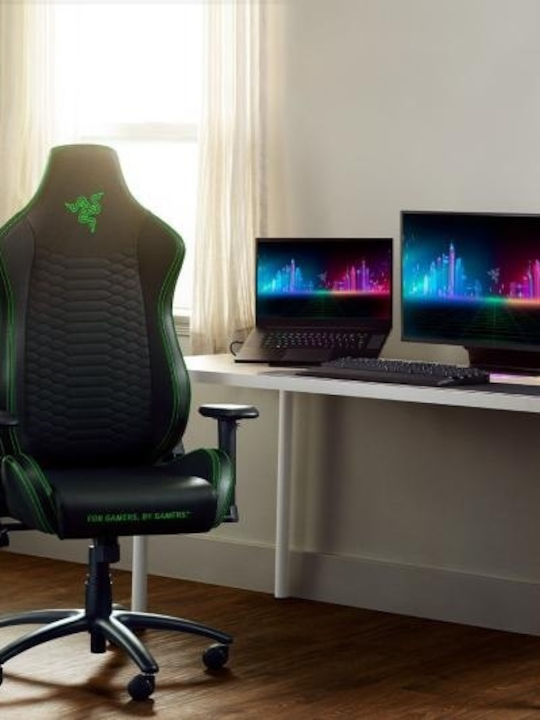 Razer Iskur X - XL Scaun Gaming Din piele ecologică cu Brațe Reglabile Neagră