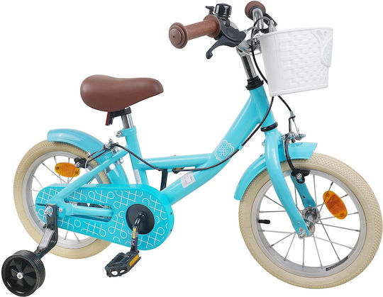 vidaXL 16" Детски Велосипед BMX Светлосин