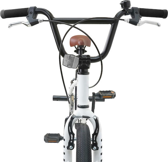 vidaXL 16" Kids' BMX Bicycle White
