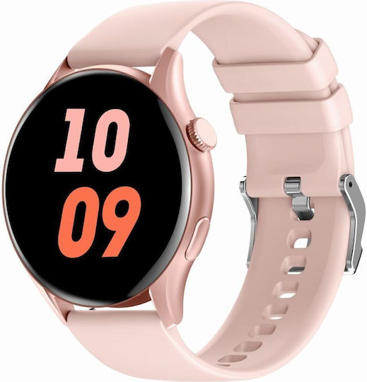 Gravity 45mm Smartwatch with Heart Rate Monitor (Rose Gold)