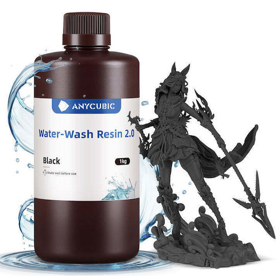 Anycubic Resin for 3D Printer Black 1kg (SSX2BK-101A)