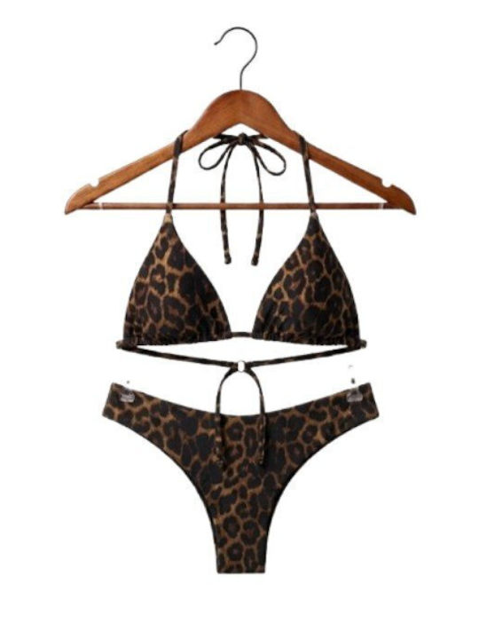 Set Bikini Animal Print Leopard S121137K