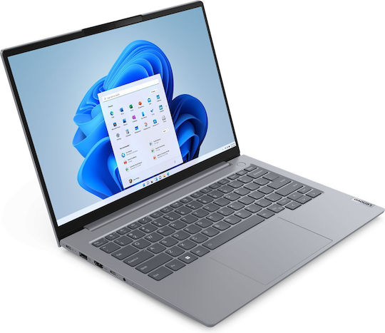 Lenovo ThinkBook 14 G8 IRL 14" IPS FHD+ (Core 5-210H/16GB/256GB SSD + 256GB SSD/Без операционна система) (Английска клавиатура US)