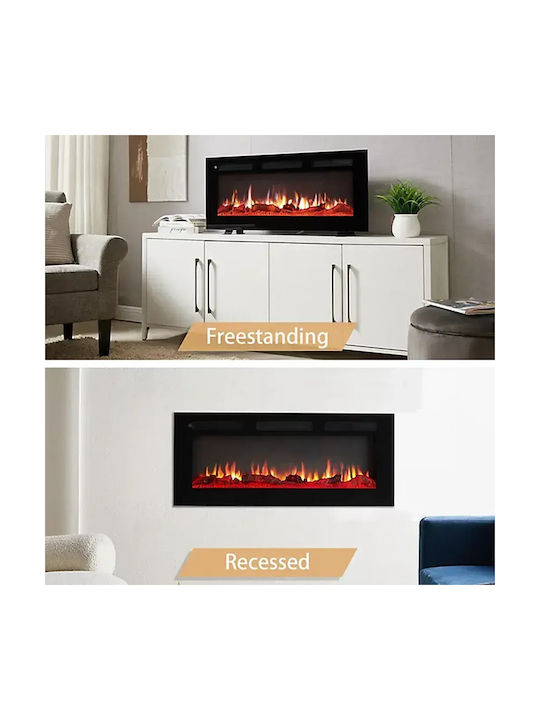 Pan100el Electric Fireplace 100cm