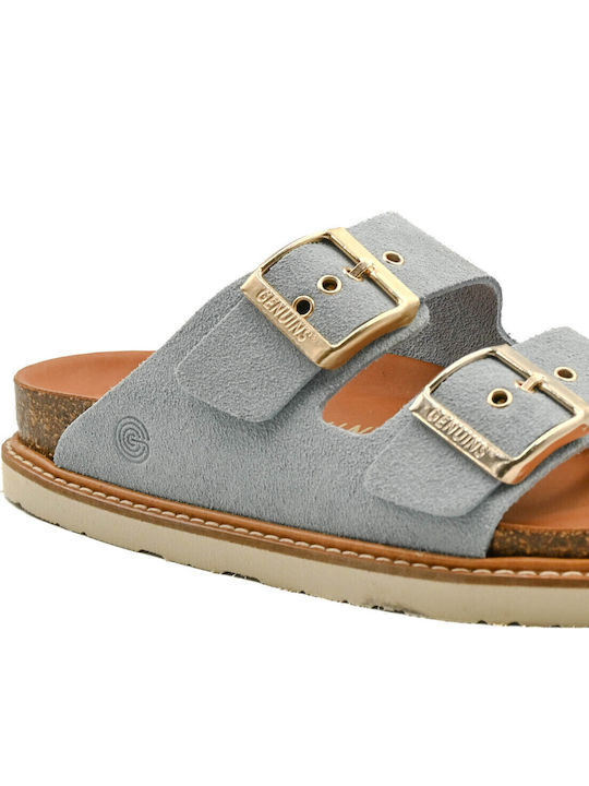 Leather Women's Anatomic Blue Sandals