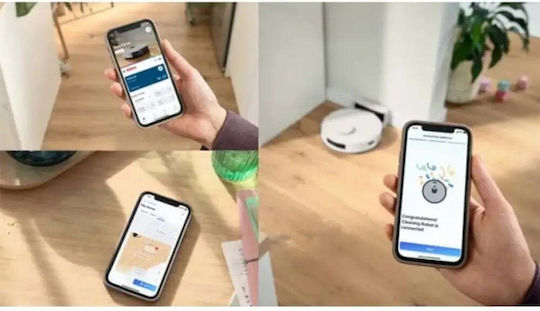 Bosch Spotless Прахосмукачка Робот с Лазерно Картографиране и Всмукателна Мощност 11000Pa Бяла