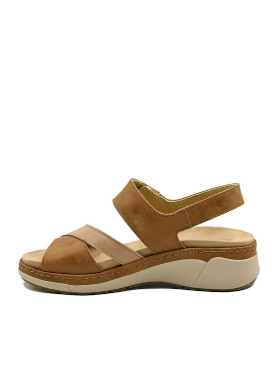 Leather Women's Anatomic Brown Sandals