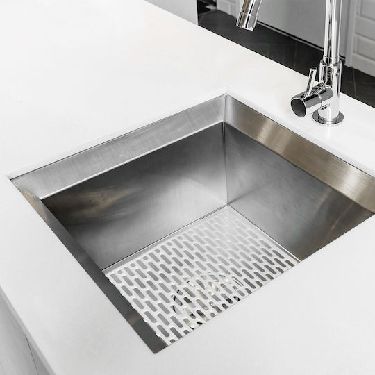 Sink Mat Rubber White 33 X 28 Cm Perforated Non-slip Orion Sink Mat Rubber White 33 X 28 Cm Perforated Non-slip Orion