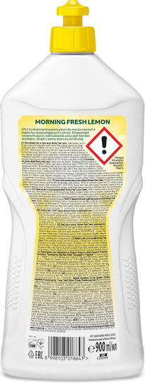 Sarantis Cussons Morning Fresh Концентриран Течен Препарат За Съдове Лимон 900 Мл