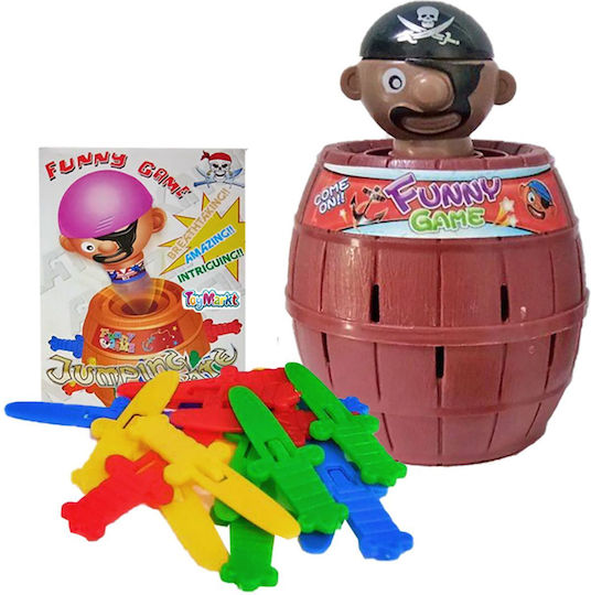 ToyMarkt Βρεφικό Παιχνίδι Πειρατής Βαρελάκι με Σπαθιά