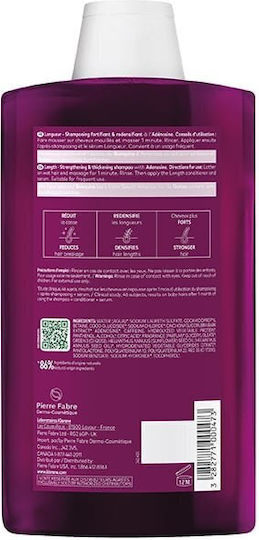 Klorane Quinine Length Shampoo 400ml