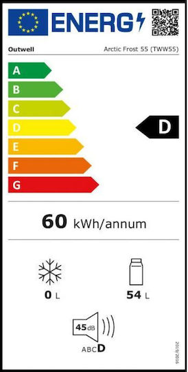 Outwell Arctic Tragbarer Kühlschrank Elektrisch 12V