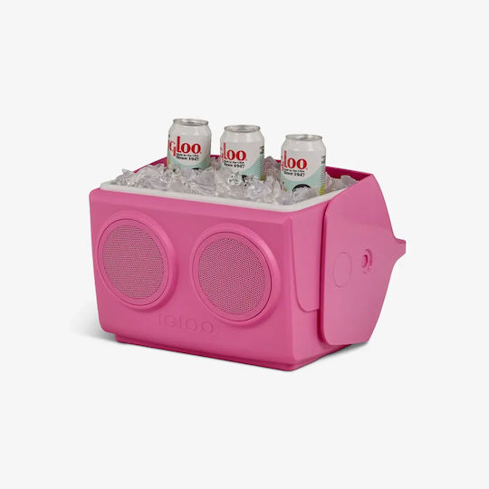 Igloo Playmate Kooltunes Преносим Хладилник 13л Розов