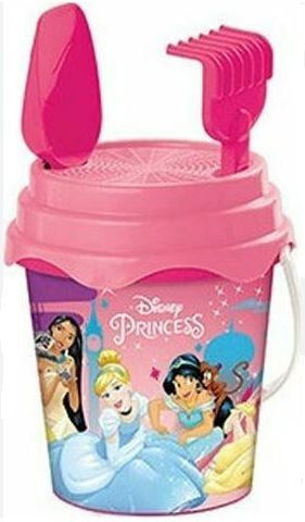 Adriatic Disney Princess Beach Bucket Set with Accessories made of Plastic Purple 13cm