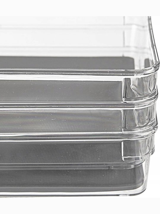 Orion Drawer Organizer Container Grey 16 X 16 X 4.5 Cm Orion Non-slip