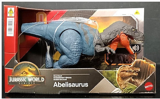 Jurassische Welt Rebirth Dinosaurier Bewegliche Gliedmaßen Angriffsfunktion mit Sounds Abelisaurus #jgb91