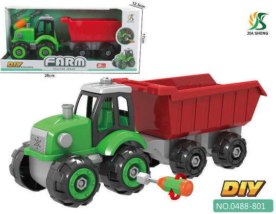 Assembled Pickup Truck Track for Ages 3+