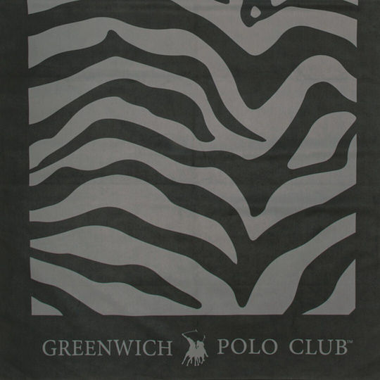 Greenwich Polo Club Microfiber Towel Body 280g/m² Double-Sided Black 170x80cm