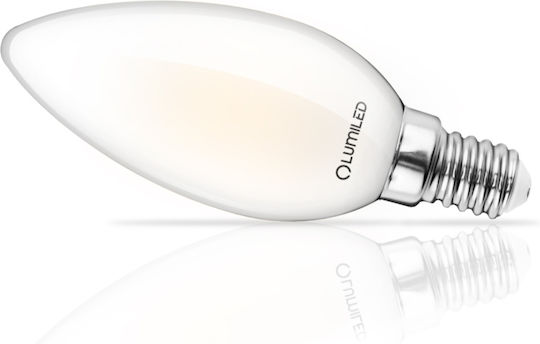 Lumiled Λάμπα LED 7W για Ντουί E14 και Σχήμα B35 Φυσικό Λευκό 806lm