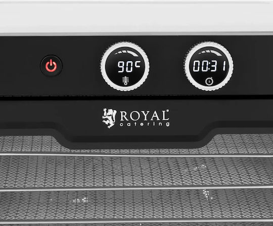 Royal Catering Food Dehydrator for 8 Disks 800W
