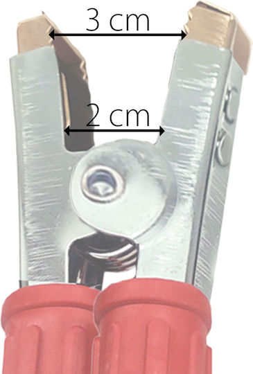 Alista Home Crocodil Clip 16 cm Roșu GLB_55809C