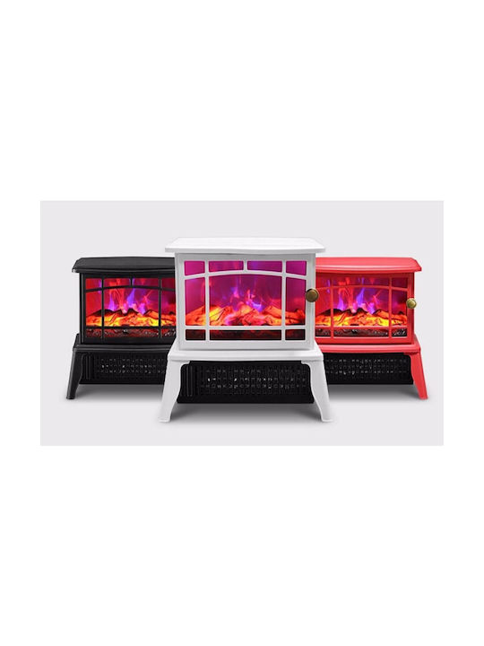 Alista Home Șemineu Electric de Podea 1500W 25x16cm Alb
