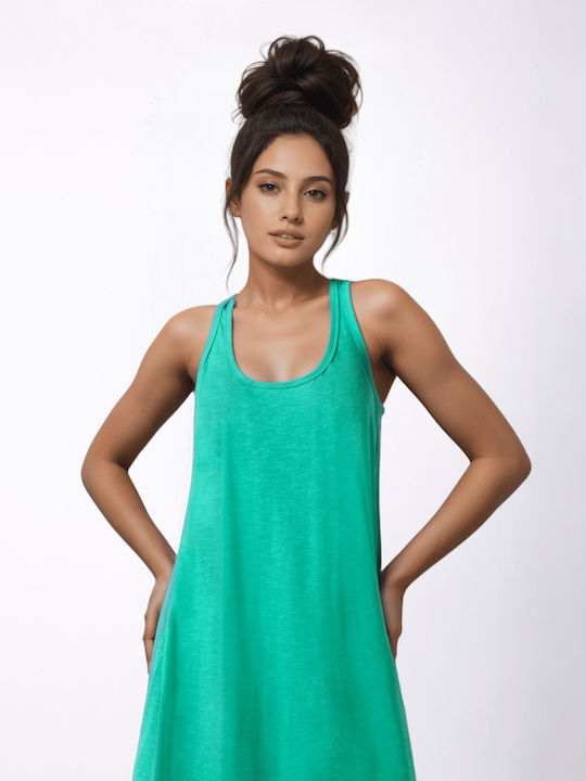 Summer Maxi Dress Green