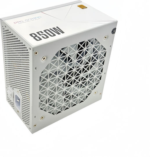 ProGaming 850W Бял Компютърно захранване Пълен модул 80 Plus Gold (PGPSU850G3)