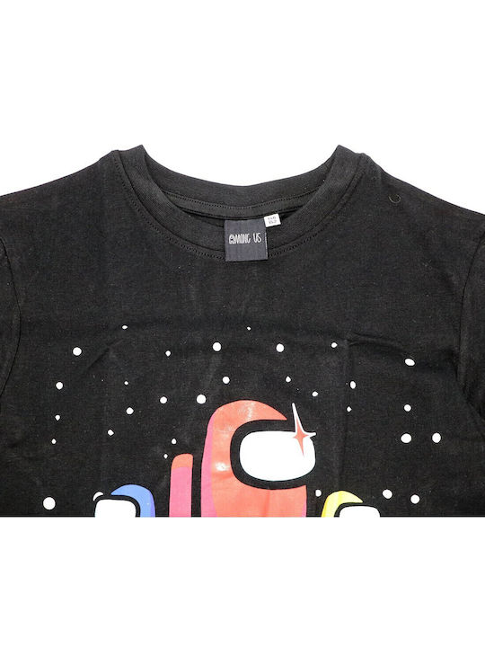 Kinder-T-Shirt Schwarz