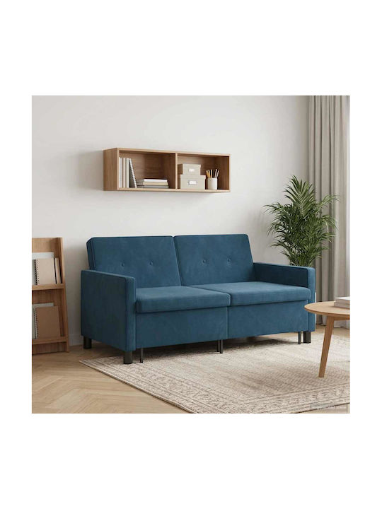 Canapea Cu Două Locuri Pat Albastru 154x94.5x80.5cm