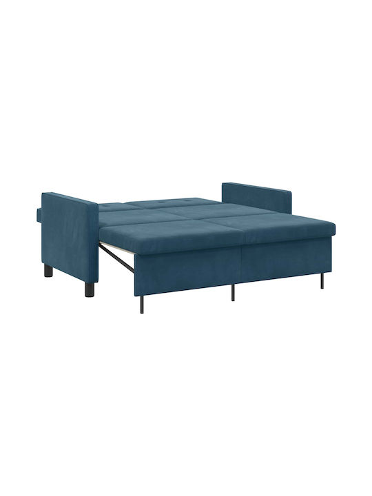 Canapea Cu Două Locuri Pat Albastru 154x94.5x80.5cm