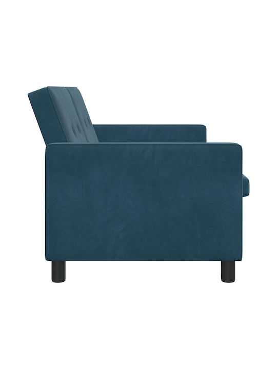 Canapea Cu Două Locuri Pat Albastru 154x94.5x80.5cm