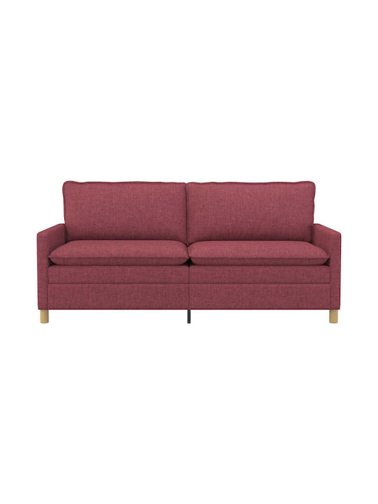 Canapea Cu Două Locuri Roșie 196x81x87.5cm