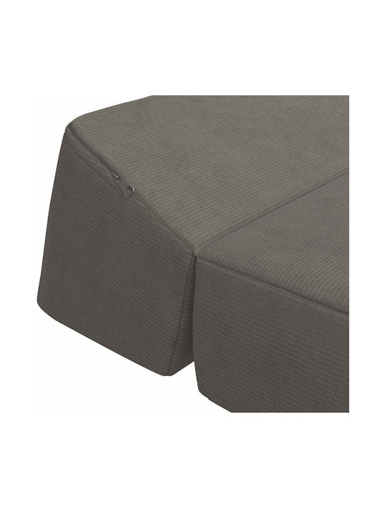 Canapea Cu Două Locuri Pat Gri Deschis 120x60x49cm