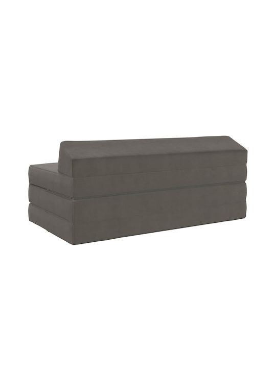 Canapea Cu Două Locuri Pat Gri Deschis 120x60x49cm