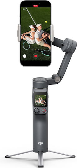 DJI Osmo Mobile 8P (Standard Combo) Mobile Gimbal with 3-Axis Stabilizer and 10 Hours Operation Black