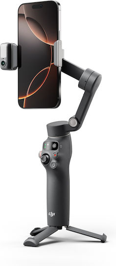 DJI Osmo Mobile 8P (Advanced Tracking Combo) Mobile Gimbal with 3-Axis Stabilizer and 10 Hours Operation Black