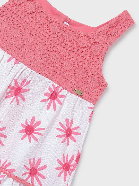 Mädchenkleid Ärmellos Rosa