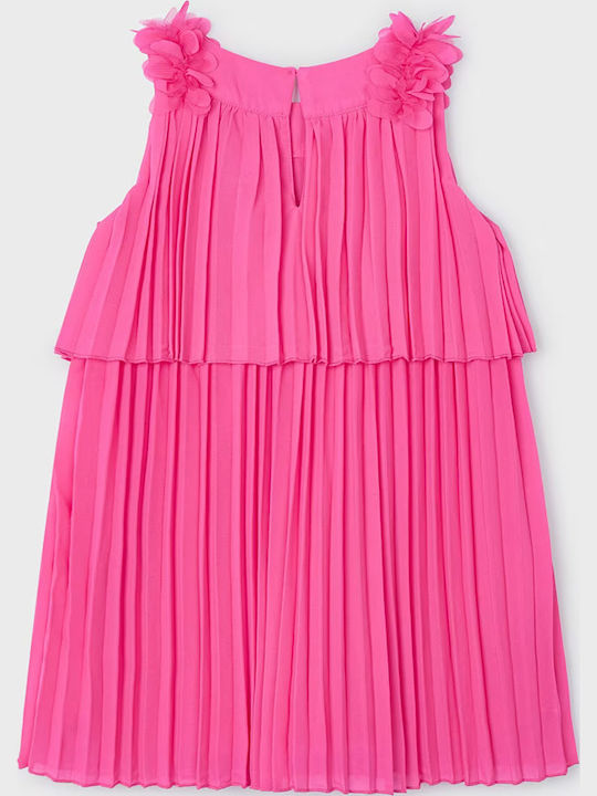 Children's Dress Sleeveless Fuchsia