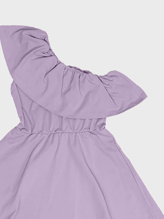 Kinderkleid Lila
