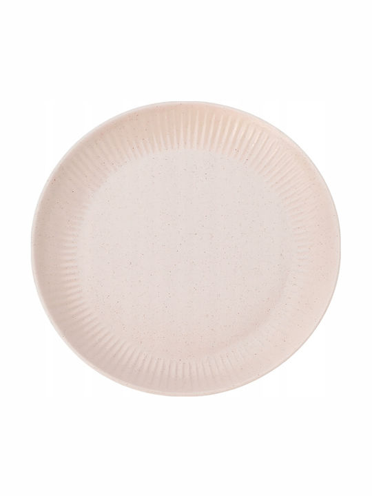 Koopman Koopman Servierplatten und Schüsseln Flacher Keramik Beigen mit Durchmesser 22cm