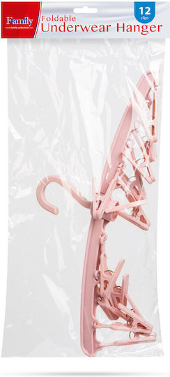 Alista Home Cârlige De Rufe Din Plastic 40x40x20cm Roze