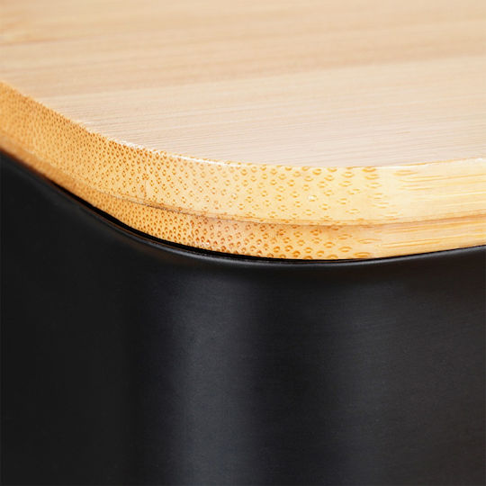 Vilde Butterdose Metallisch Schwarz