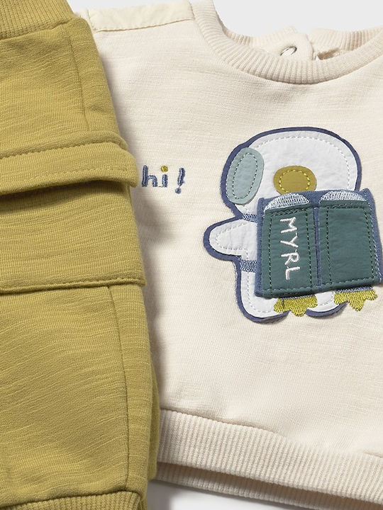 Kids Sweatpants Set Petrol Blue 4 Pieces