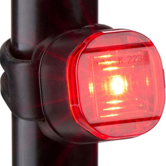 Dunlop Wiederaufladbar Rückseite Fahrradlicht