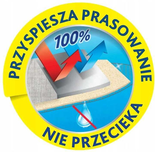 Vileda Total Reflect Plus Гладилница за парна ютия Компактен 130x44cm