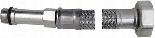 Tycner Spiralschläuche Wasserhahn 40cm 3/8x10 Edelstahl Silber