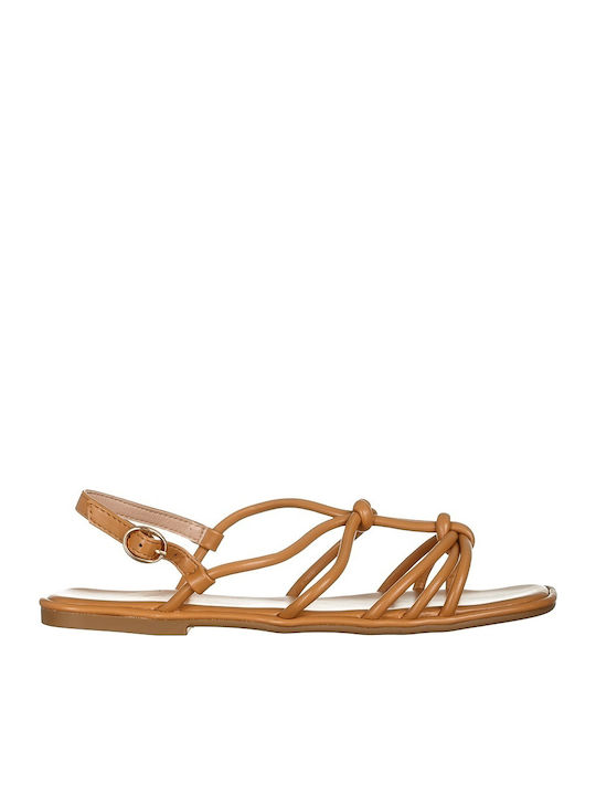 Women's Beige Flat Sandals