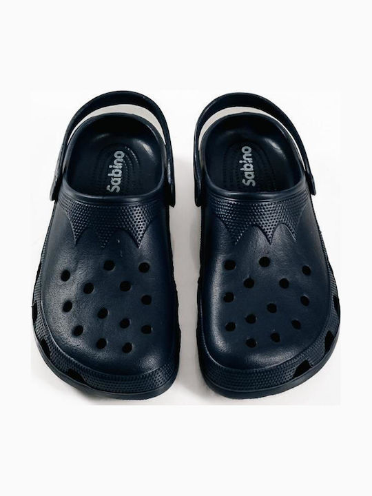 Sabino Herren Holzschuhe Blau 028.E012-M-P Blau